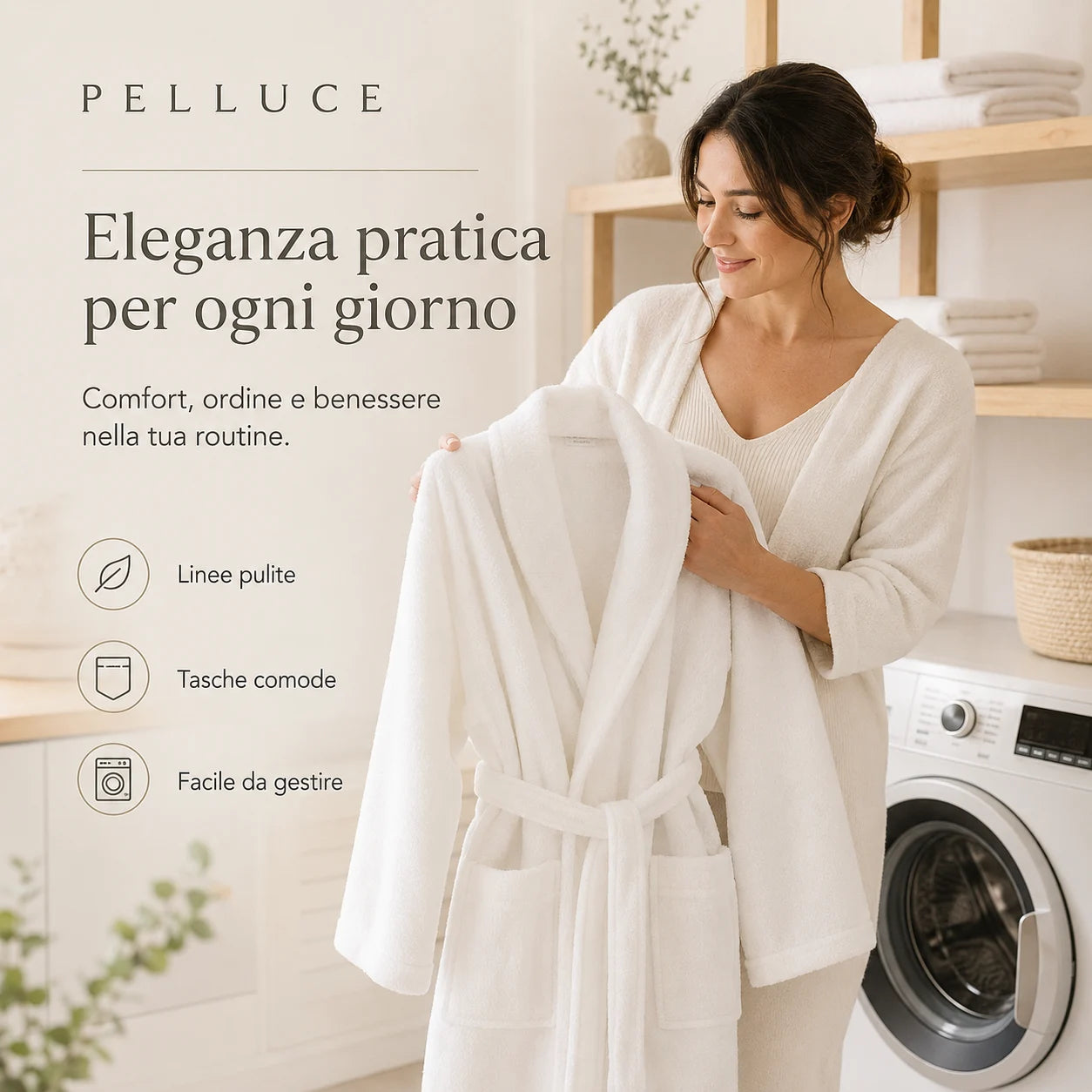 Accappatoio Pelluce 100% cotone