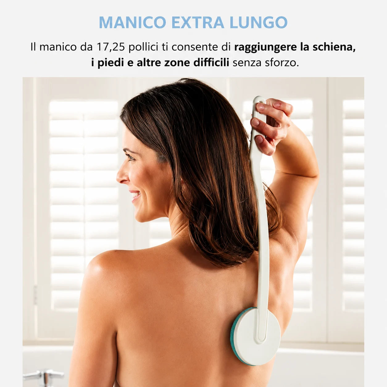 Pelluce Applicatore per Lozione per la Schiena