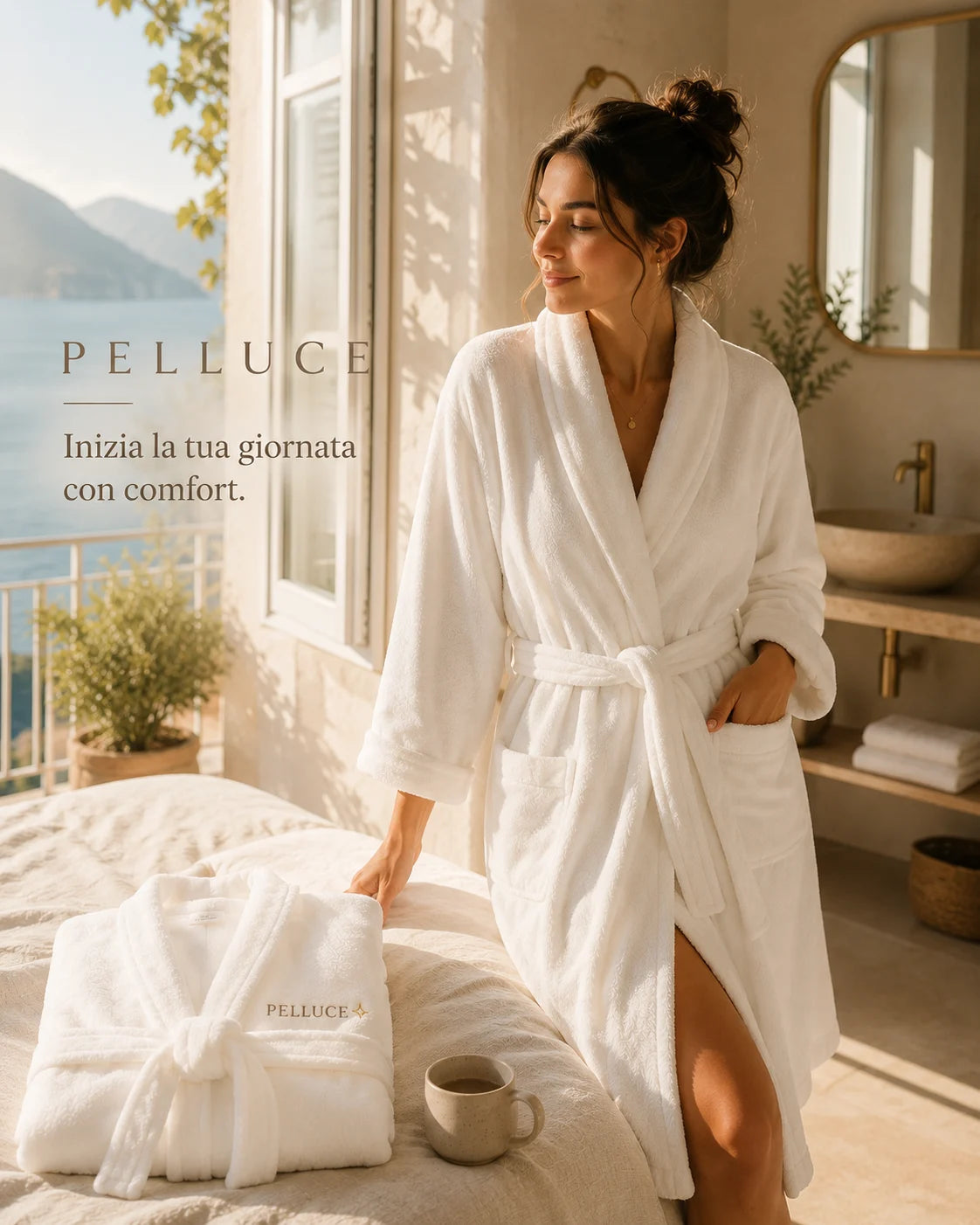 Accappatoio Pelluce 100% cotone