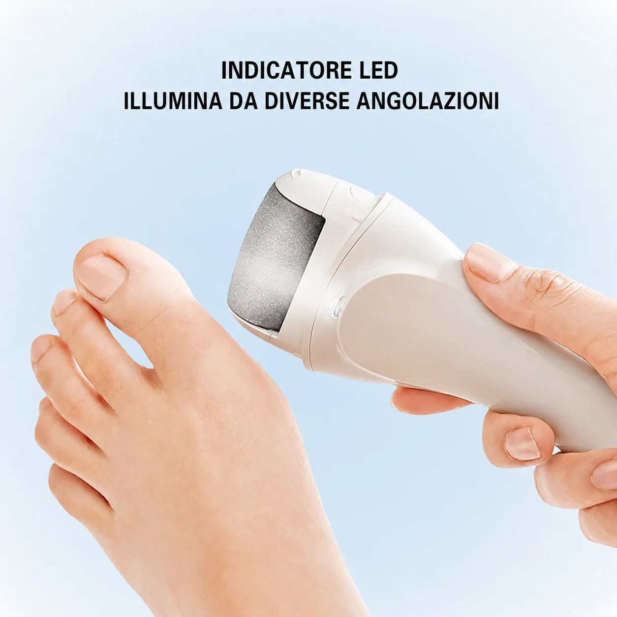 Pelluce Rimuovi Callosità per Piedi Ricaricabile